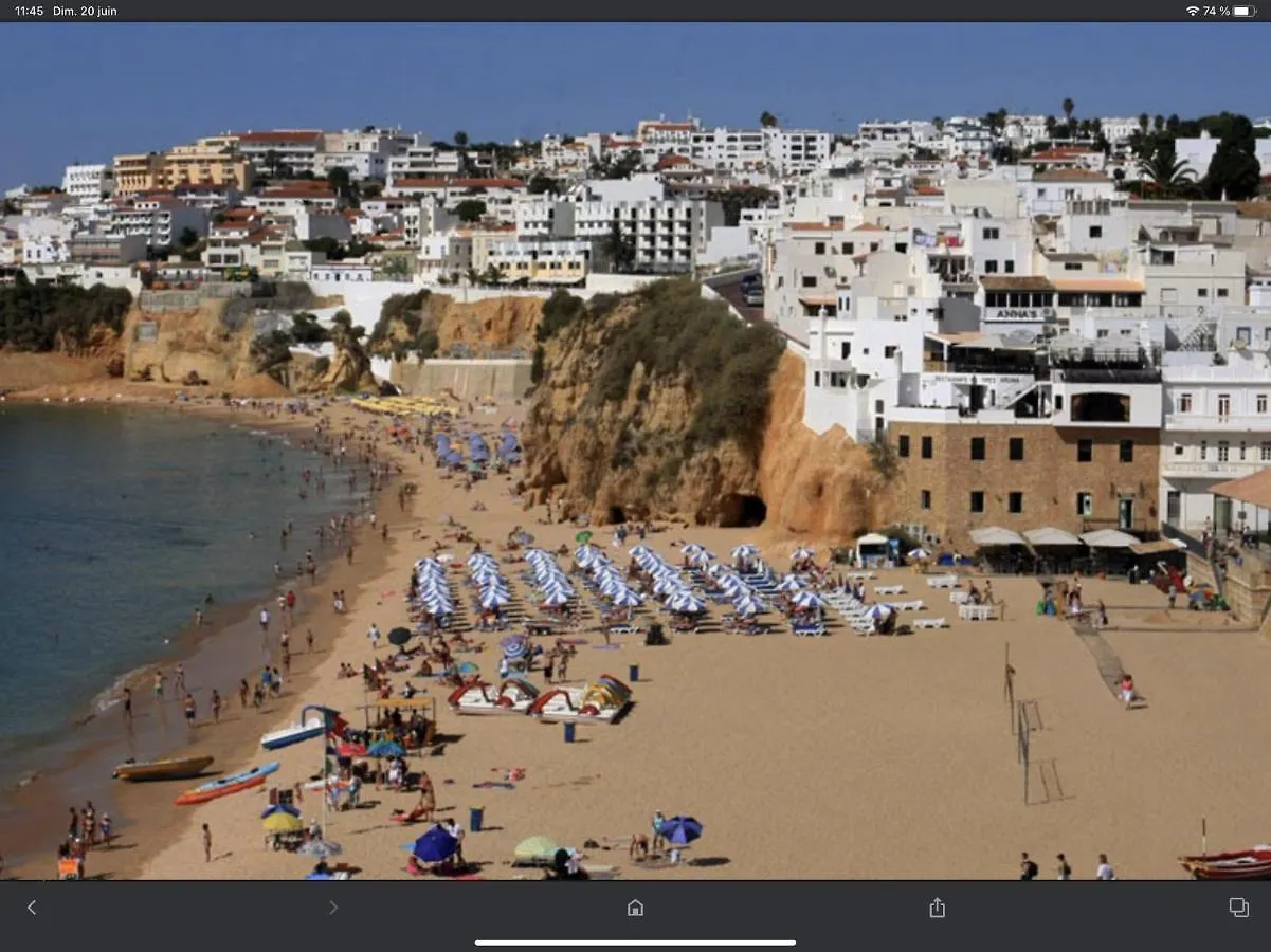 Plage Albufeira Portogallo